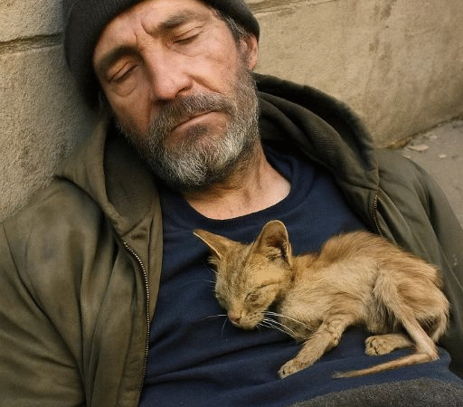 She Chose Me: The Unforgettable Story of a Homeless Man, His Cat, and the Promise I Had to Keep