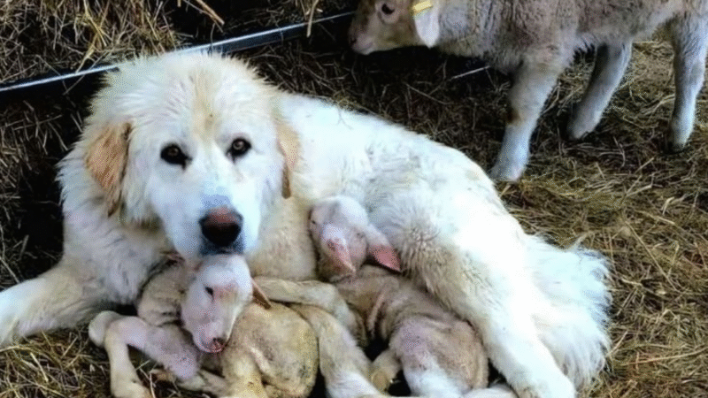 The Silent Guardian: What One Dog’s Standoff with Wolves Reveals About True Loyalty
